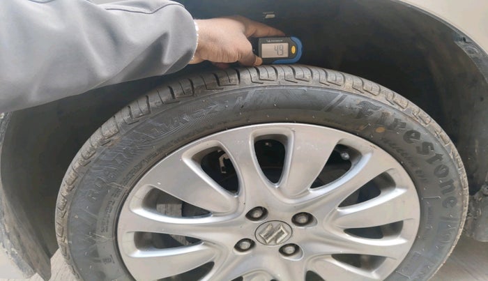 2017 Maruti Baleno ALPHA PETROL 1.2, Petrol, Manual, 1,09,318 km, tyre