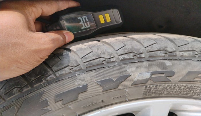 2019 Honda Amaze 1.5L I-DTEC VX CVT, Diesel, Automatic, 1,91,415 km, tyre