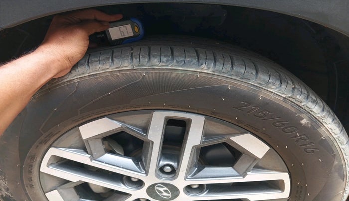 2024 Hyundai VENUE SX (O) 1.0 TURBO DCT, Petrol, Automatic, 8,591 km, tyre