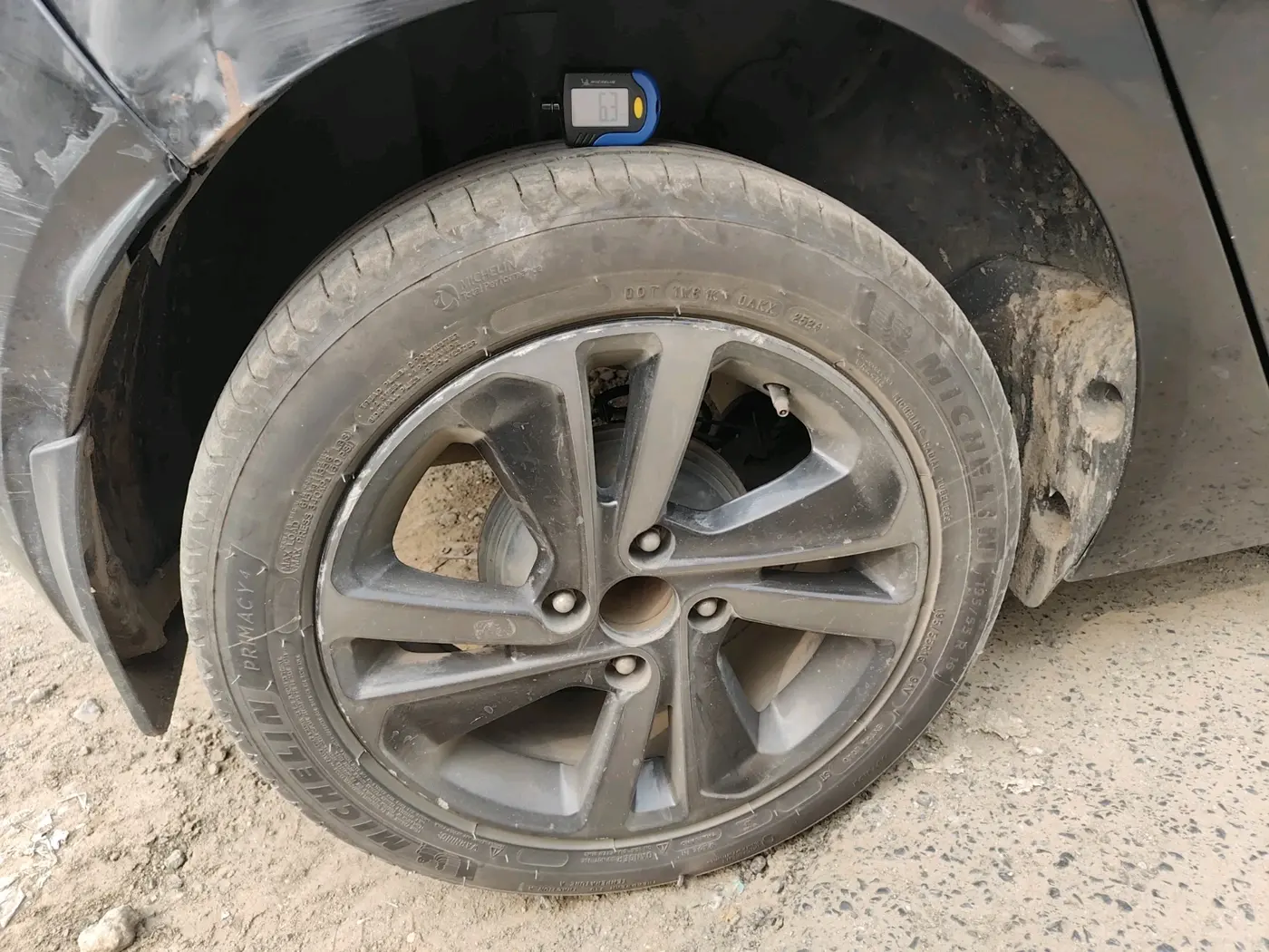 2022 Tata ALTROZ XZA PLUS DARK EDTION, Petrol, Automatic, 91,348 km, tyre