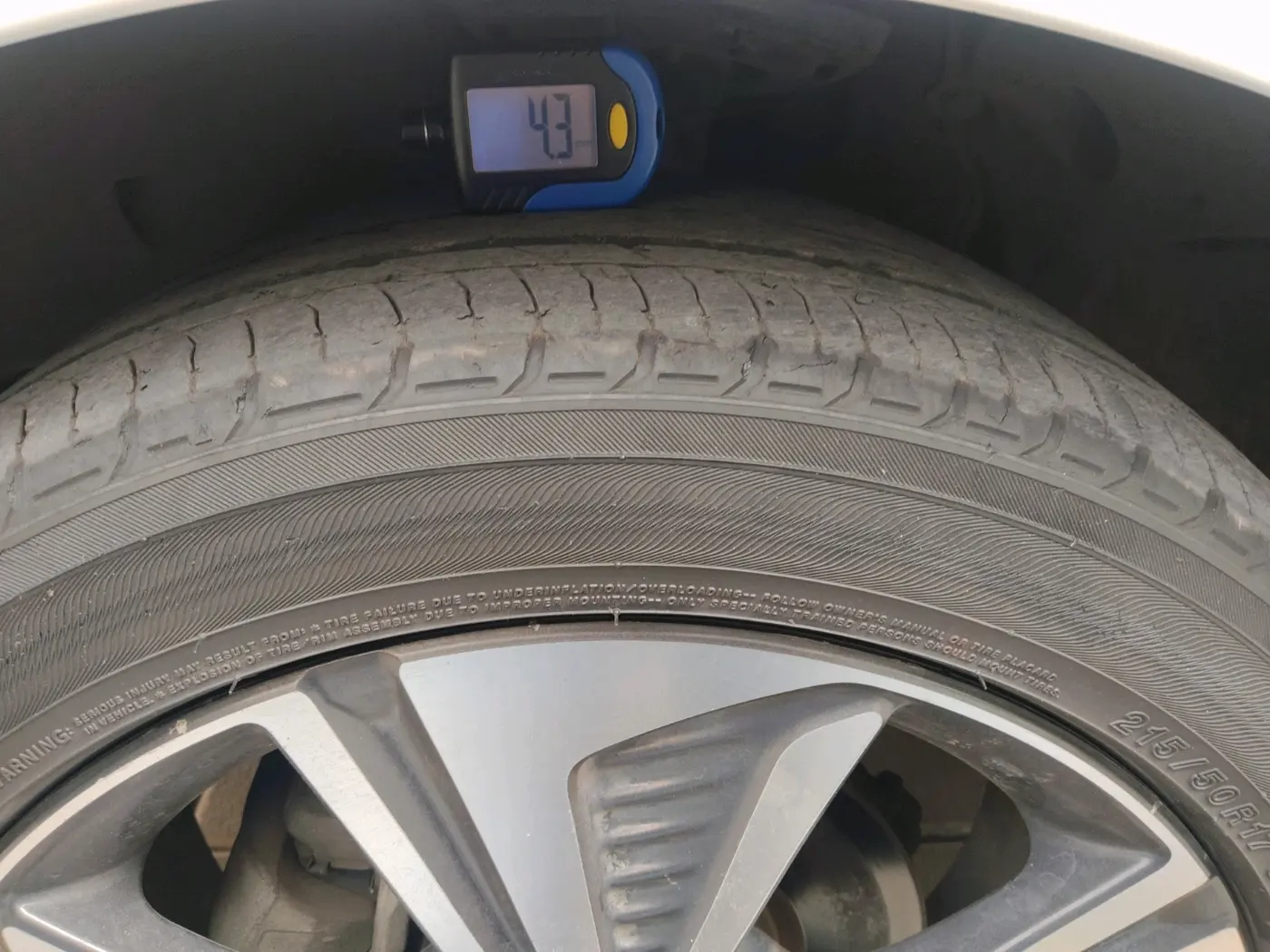 2019 Honda Civic 1.8L I-VTEC ZX CVT, Petrol, Automatic, 98,080 km, tyre