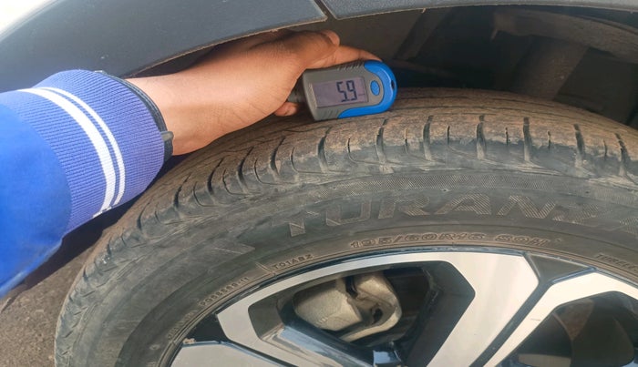 2023 Tata NEXON XM PLUS SUNROOF PETROL, Petrol, Manual, 54,371 km, tyre