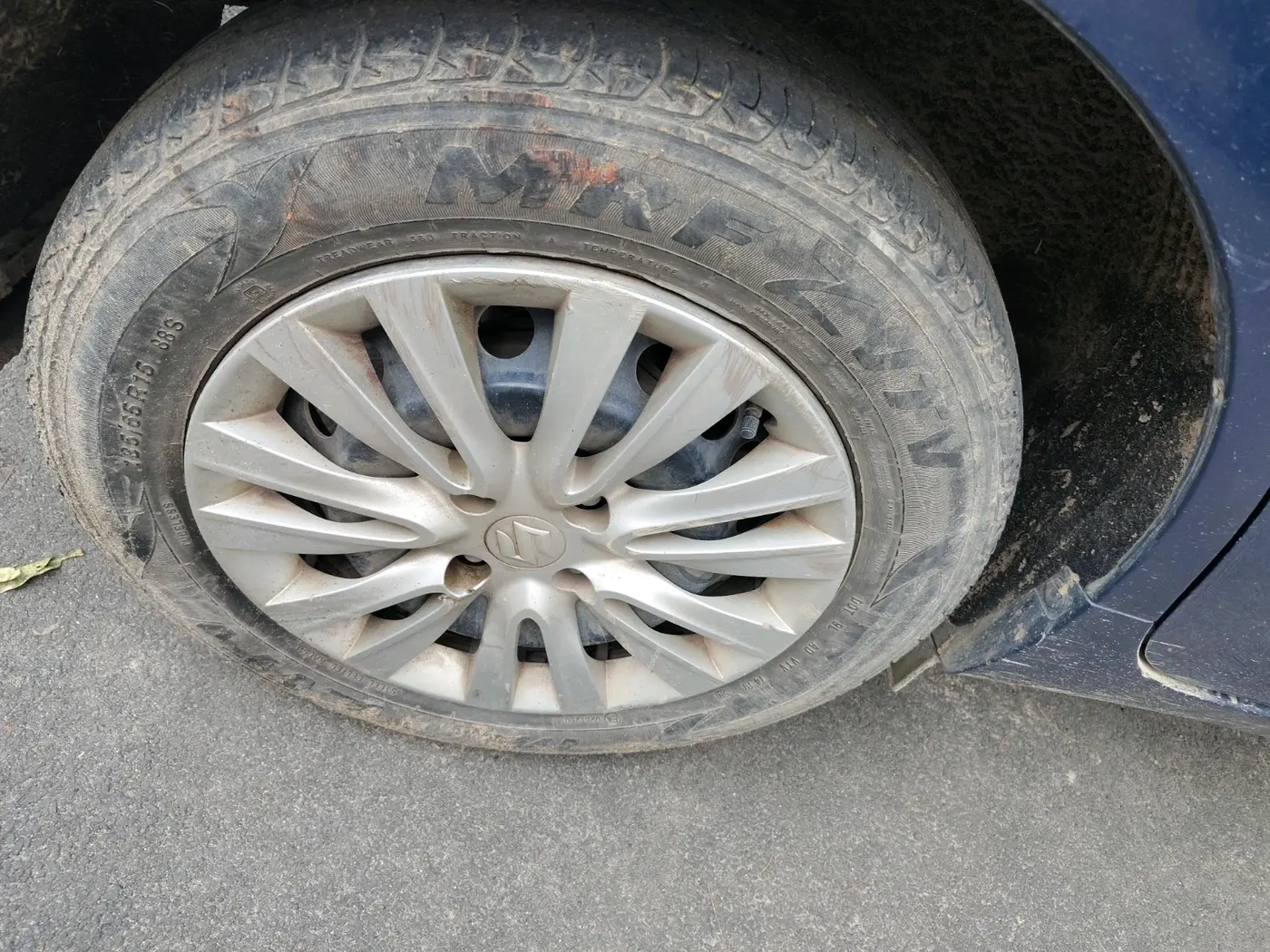 2019 Maruti Baleno DELTA PETROL 1.2, CNG, Manual, 97,700 km, tyre