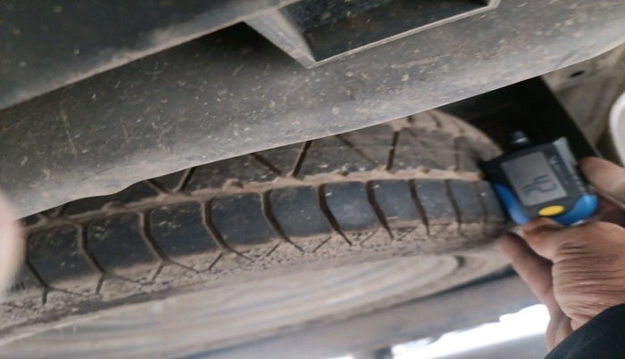 2023 Tata TIGOR XZ PLUS CNG, Petrol, Manual, 57,290 km, tyre