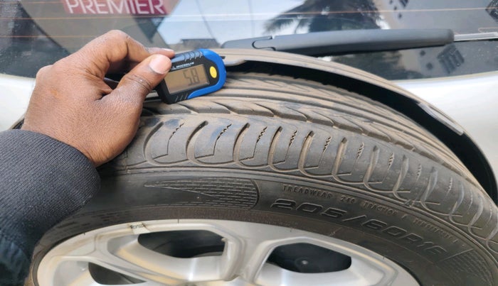 2018 Ford Ecosport TITANIUM + 1.5L PETROL AT, Petrol, Automatic, 45,887 km, tyre