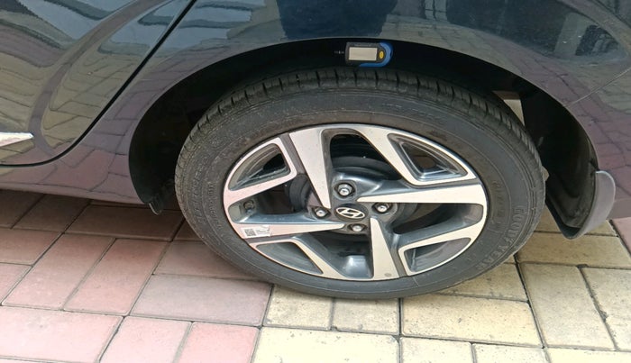 2024 Hyundai AURA SX 1.2 CNG, Petrol, Manual, 13,286 km, tyre