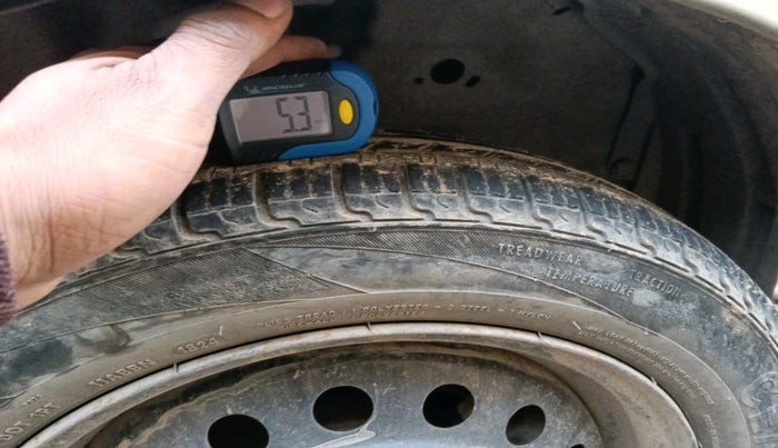 2017 Maruti Wagon R 1.0 VXI AMT, Petrol, Automatic, 74,935 km, tyre