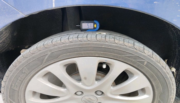 2017 Maruti Baleno ALPHA PETROL 1.2, Petrol, Manual, 73,106 km, tyre