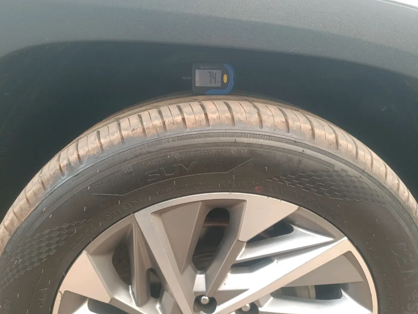 2023 Hyundai Tucson SIGNATURE 2.0 AT DIESEL, Diesel, Automatic, 50,799 km, tyre