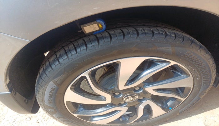 2021 Toyota Glanza G CVT, Petrol, Automatic, 68,654 km, tyre