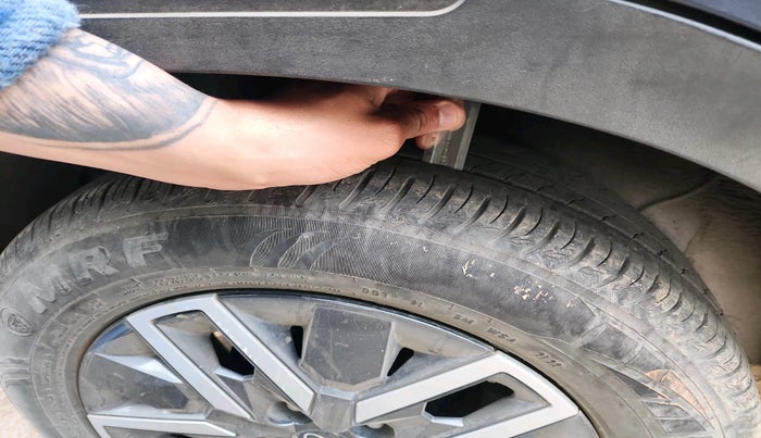 2022 Hyundai VENUE S (O) 1.0 TURBO IMT, Petrol, Manual, 35,766 km, tyre