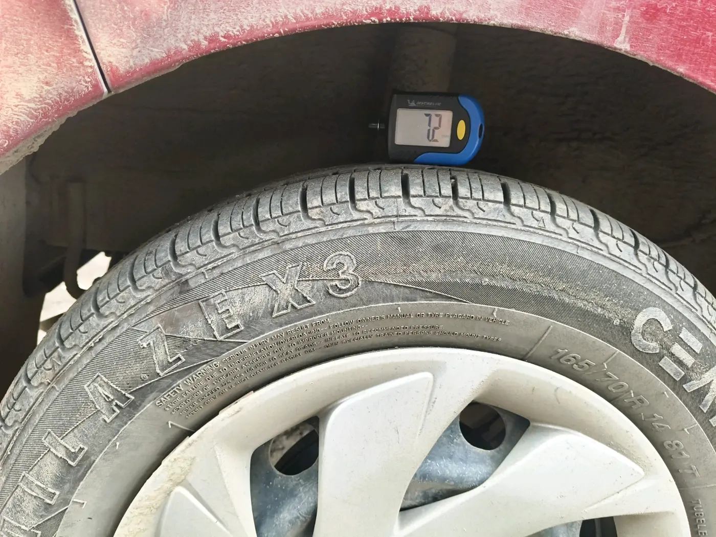 2018 Hyundai NEW SANTRO SPORTZ CNG, CNG, Manual, 71,278 km, tyre