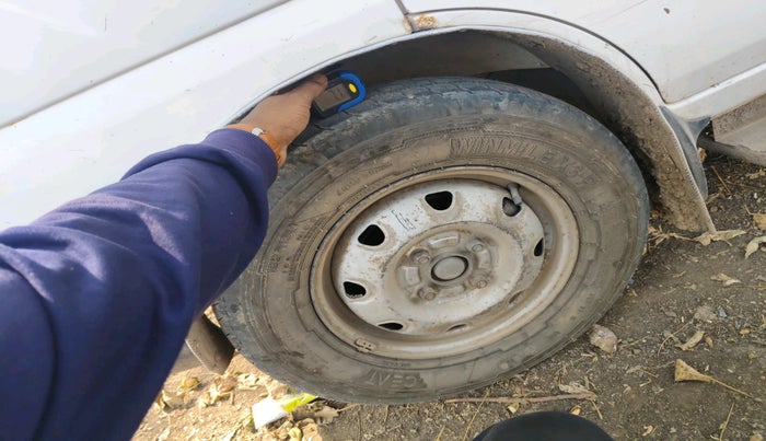 2018 Maruti Eeco 5 STR WITH A/C+HTR CNG, Petrol, Manual, 1,30,915 km, tyre