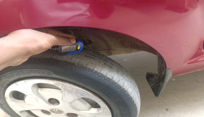 2016 Tata Nano TWIST XTA, Petrol, Automatic, 26,585 km, tyre