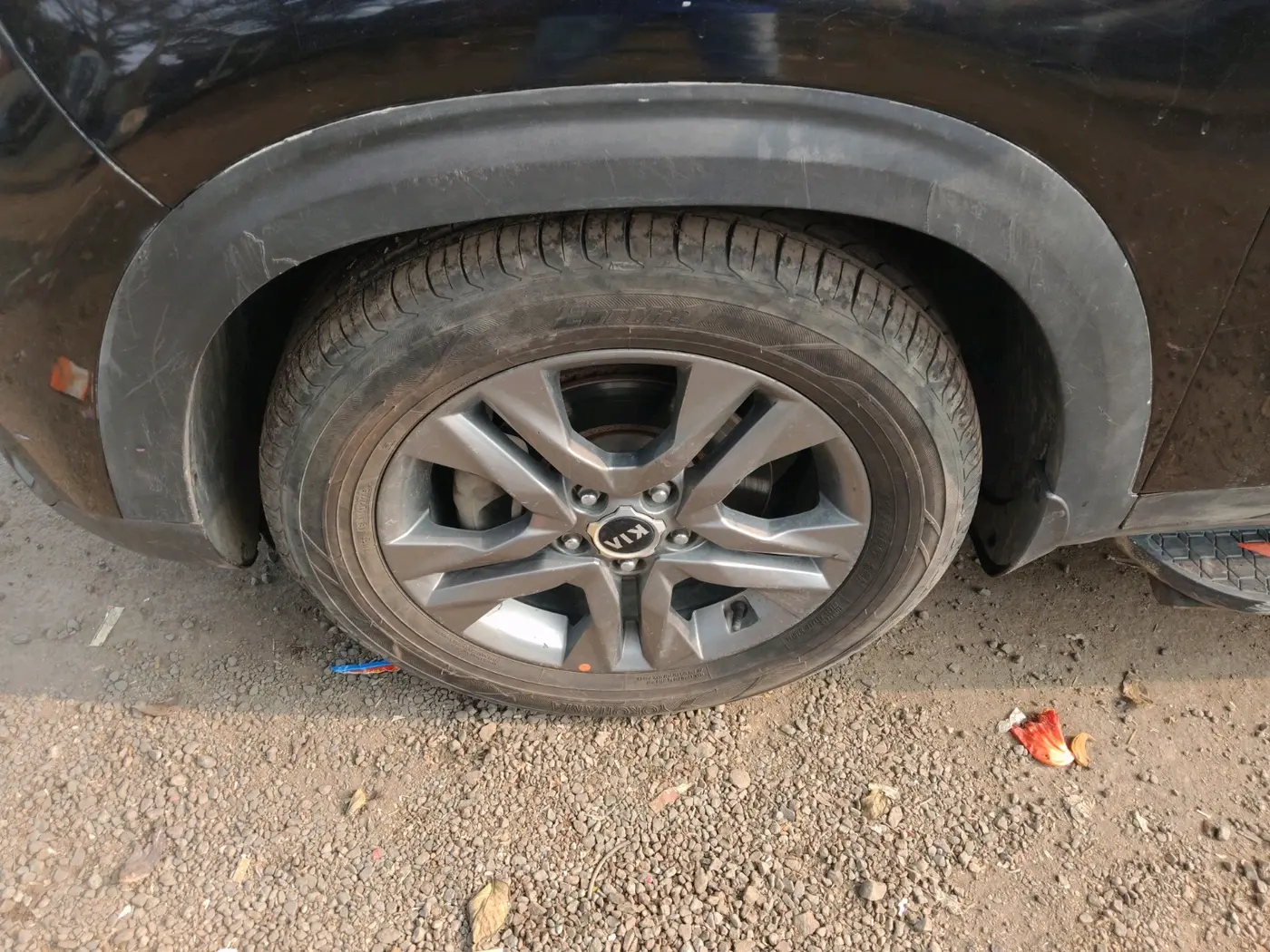 2019 KIA SELTOS HTX 1.5 DIESEL, Diesel, Manual, 1,09,700 km, tyre