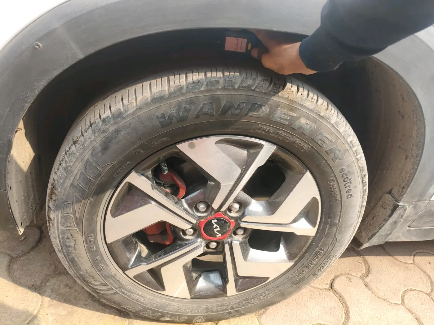 2022 KIA SONET GTX PLUS 1.5, Diesel, Manual, 38,974 km, tyre