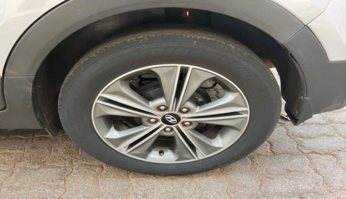 2018 Hyundai Creta SX PLUS AT 1.6 PETROL, Petrol, Automatic, 62,981 km, tyre