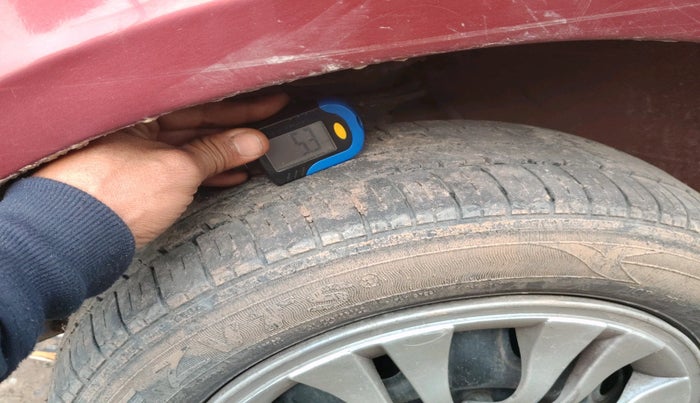 2013 Maruti Alto K10 VXI, CNG, Manual, 78,547 km, tyre