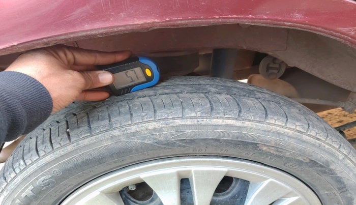 2013 Maruti Alto K10 VXI, CNG, Manual, 78,547 km, tyre