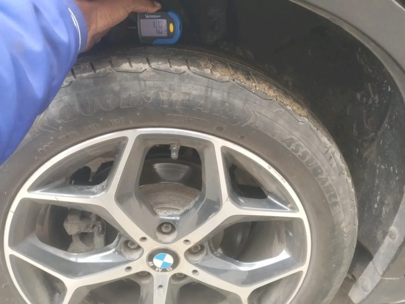 2016 BMW X1 xDrive20d xLine, Diesel, Automatic, 1,87,993 km, tyre