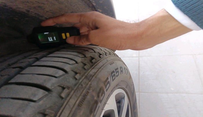 2022 Tata Harrier XZA PLUS 2.0L DUAL TONE, Diesel, Automatic, 33,633 km, tyre