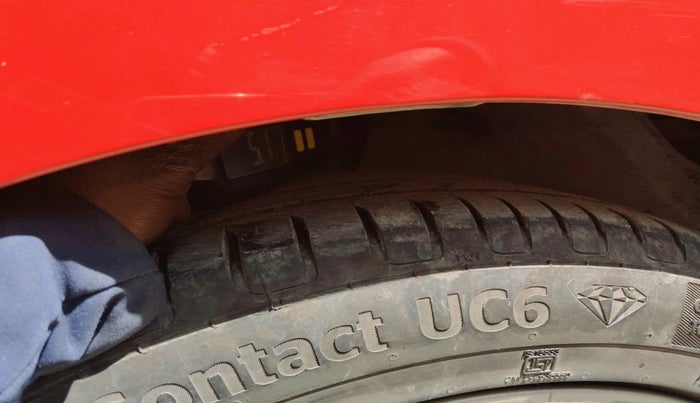 2017 Skoda Rapid STYLE 1.5 TDI AT, Diesel, Automatic, 1,75,892 km, tyre