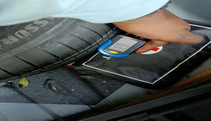 2022 Volkswagen VIRTUS HIGHLINE TSI 1.0 AT, Petrol, Automatic, 36,073 km, tyre