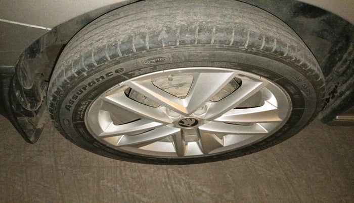 2018 Skoda Rapid STYLE 1.5 TDI AT, Diesel, Automatic, 91,445 km, tyre