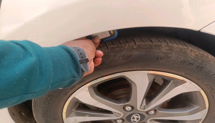 2015 Hyundai Xcent SX 1.2 (O), CNG, Manual, 99,125 km, tyre