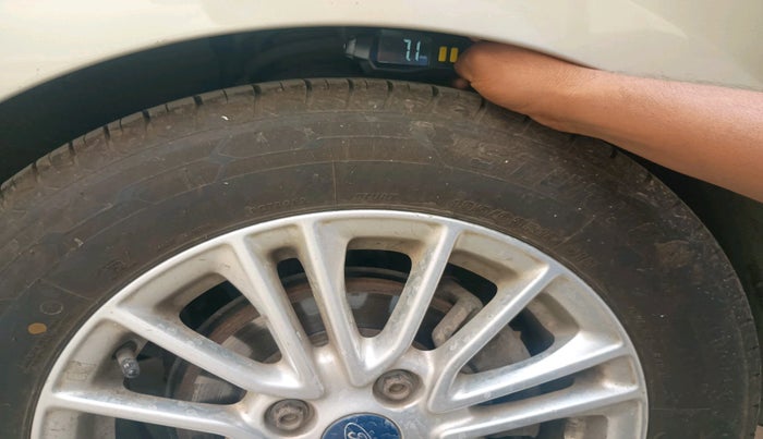 2018 Ford Figo Aspire TITANIUM PLUS 1.5 DIESEL, Diesel, Manual, 1,37,203 km, tyre