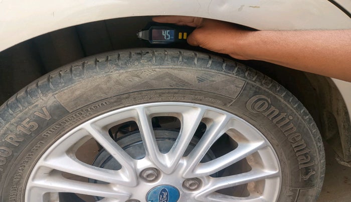 2018 Ford Figo Aspire TITANIUM PLUS 1.5 DIESEL, Diesel, Manual, 1,37,203 km, tyre