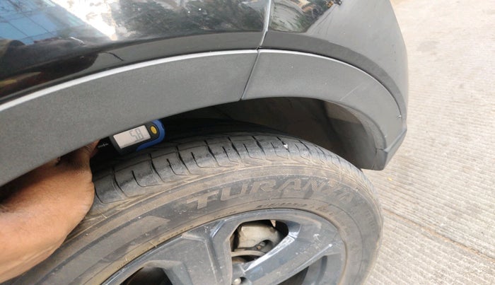 2022 Tata NEXON XZA PLUS (PREMIUM) PETROL DARK EDITION, Petrol, Automatic, 48,166 km, tyre