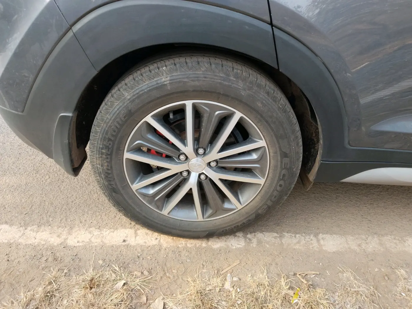 2019 Hyundai Tucson GLS 4WD AT DIESEL, Diesel, Automatic, 1,07,348 km, tyre