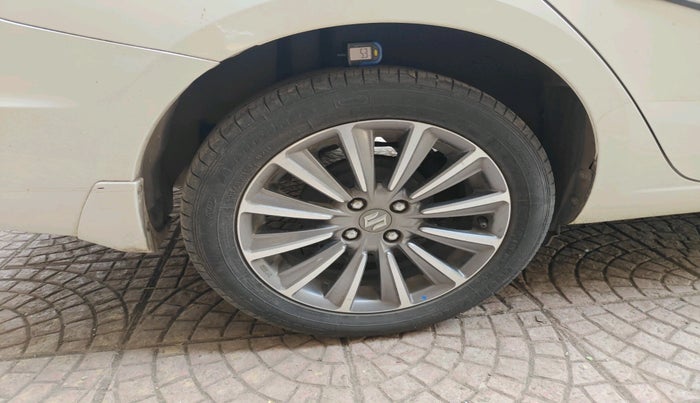 2022 Maruti Ciaz ALPHA  AT 1.5 SHVS PETROL, Petrol, Automatic, 16,249 km, tyre