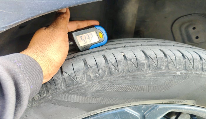 2021 Tata NEXON XZ PLUS (O) PETROL DARK EDITION, CNG, Manual, 1,65,470 km, tyre