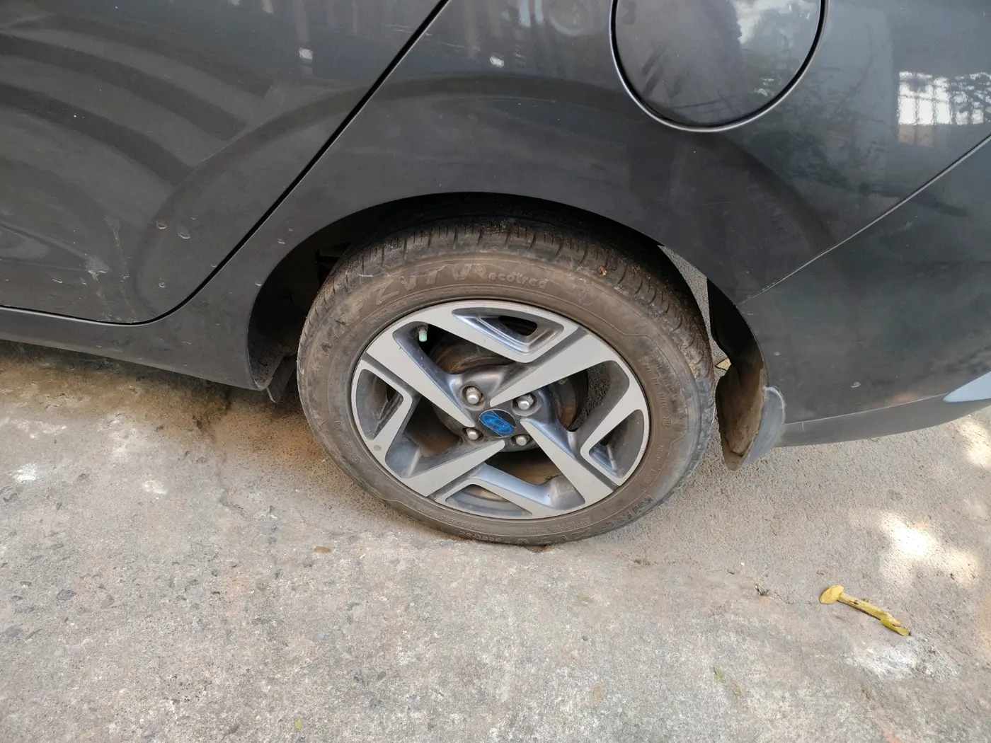2024 Hyundai AURA SX 1.2 CNG, CNG, Manual, 48,388 km, tyre