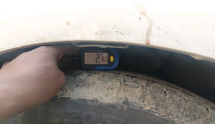 2018 Ford Ecosport TITANIUM 1.5L DIESEL, Diesel, Manual, 1,16,765 km, tyre