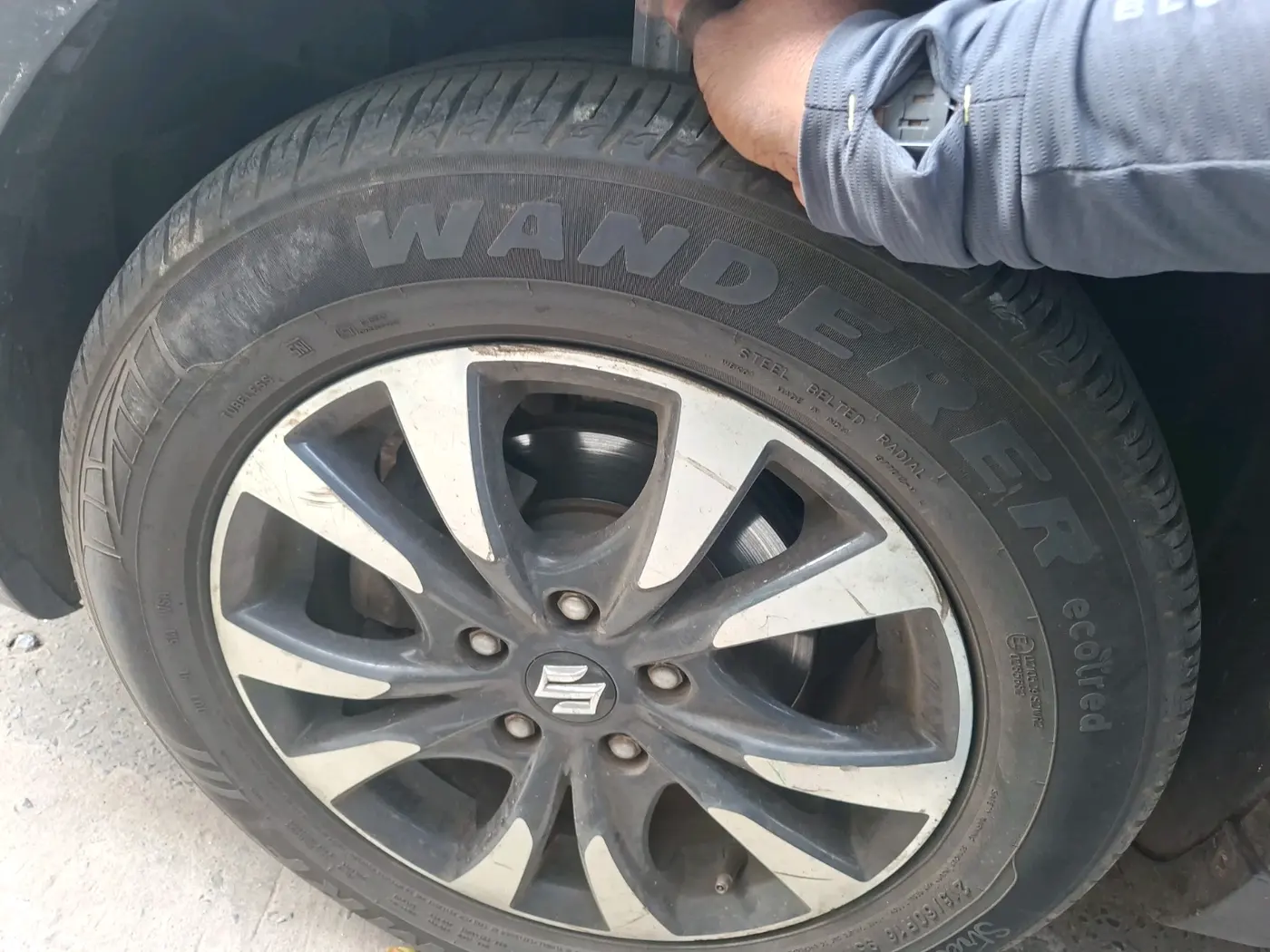 2018 Maruti S Cross ZETA 1.3, Diesel, Manual, 63,315 km, tyre