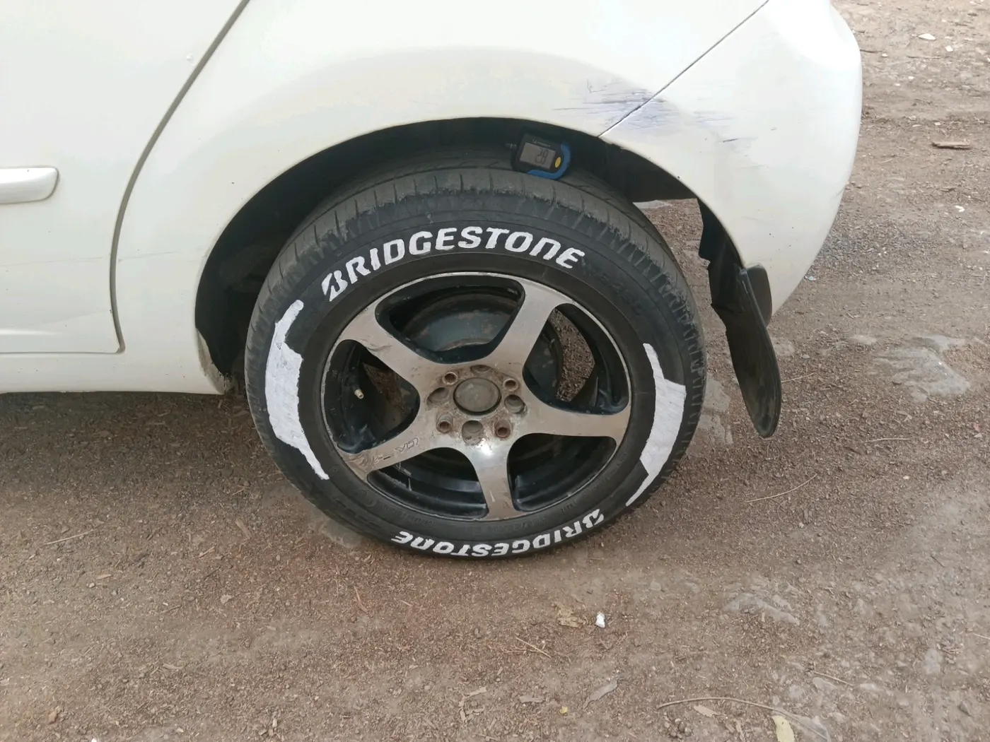 2011 Tata Indica Vista AURA ABS QUADRAJET, Diesel, Manual, 1,52,771 km, tyre