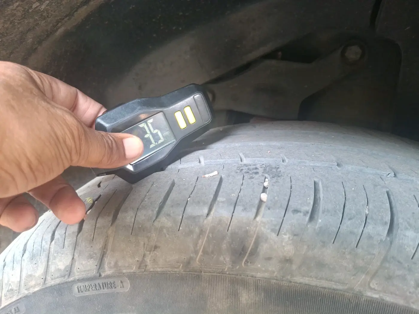 2022 Tata Harrier XZA PLUS 2.0L KAZIRANGA, Diesel, Automatic, 37,126 km, tyre