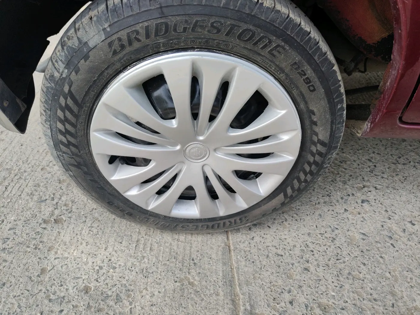 2012 Maruti Alto K10 VXI, Petrol, Manual, 56,705 km, tyre