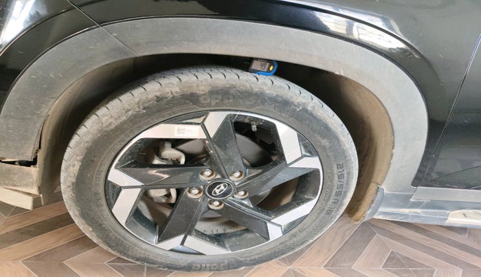 2022 Hyundai ALCAZAR 1.5 SIGNATURE (O) AT 7STR, Diesel, Automatic, 75,933 km, tyre