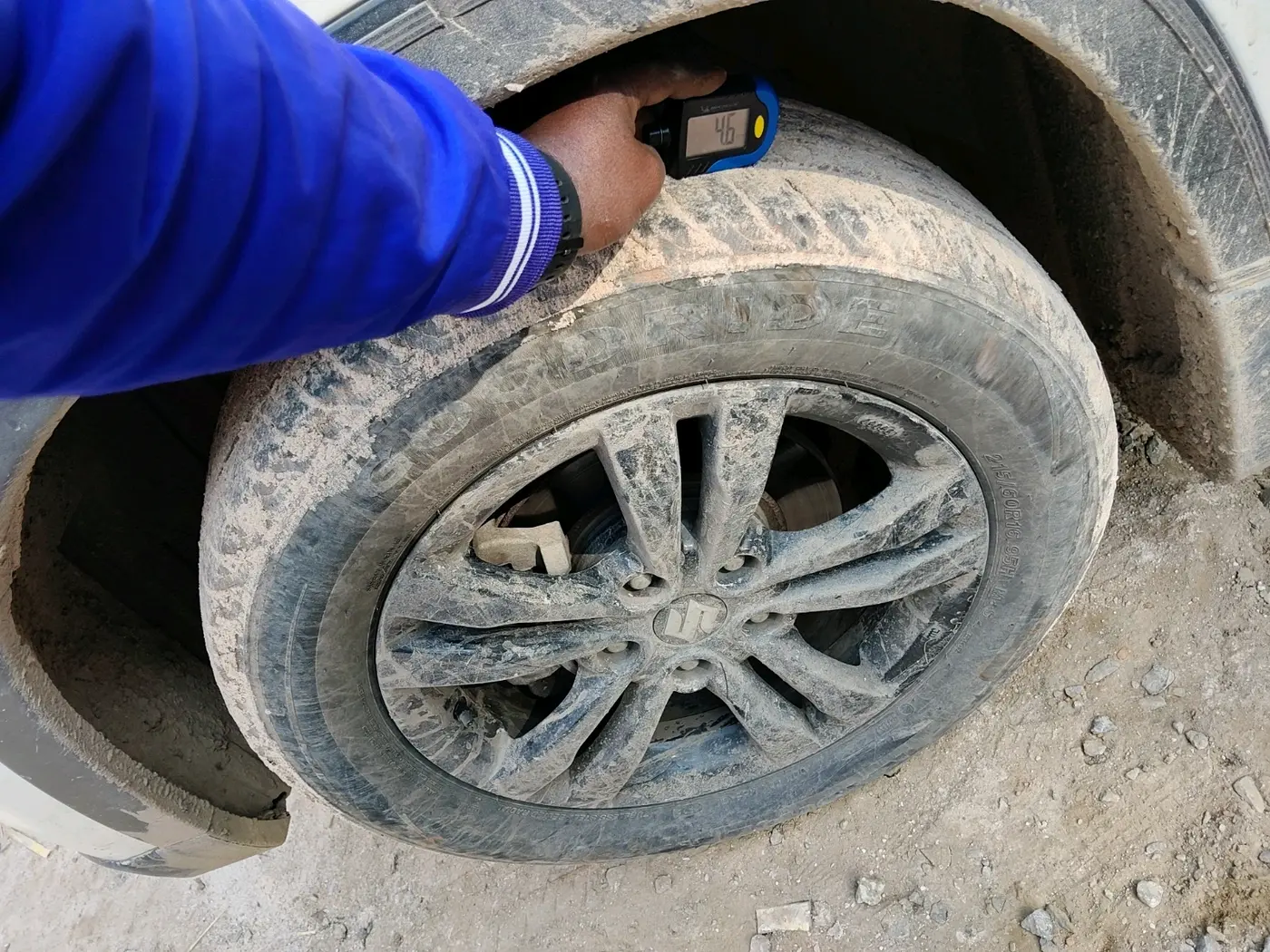 2018 Maruti Vitara Brezza ZDI, Diesel, Manual, 68,614 km, tyre