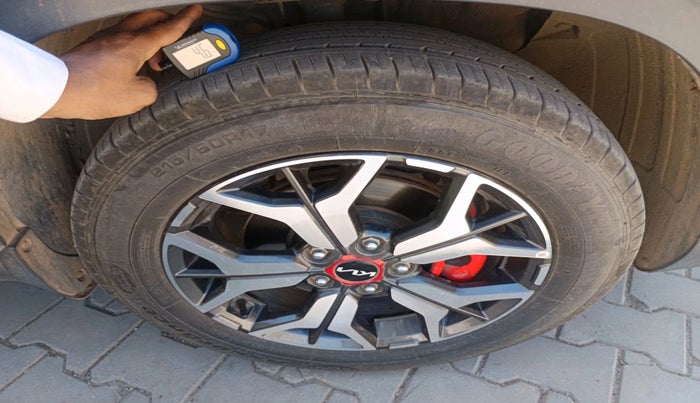 2022 KIA SELTOS GTX PLUS 1.4, Petrol, Manual, 13,931 km, tyre