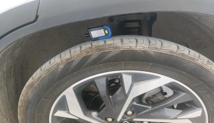 2022 Hyundai Creta SX (O) 1.4 TURBO DCT, Petrol, Automatic, 18,360 km, tyre