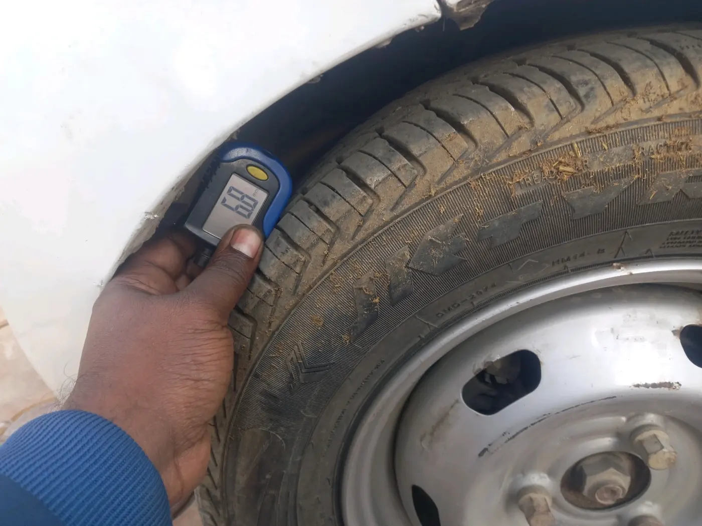 2019 Datsun Redi Go A, CNG, Manual, 36,645 km, tyre