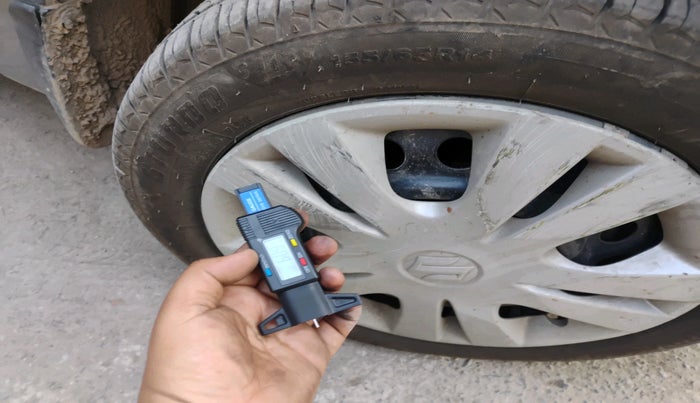 2014 Maruti Wagon R 1.0 VXI, CNG, Manual, 85,962 km, tyre