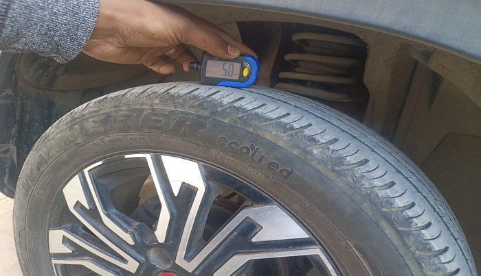 2022 Renault Kiger RXZ TURBO CVT DUAL TONE, Petrol, Automatic, 24,491 km, tyre