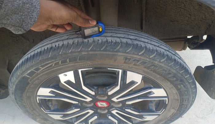 2022 Renault Kiger RXZ TURBO CVT DUAL TONE, Petrol, Automatic, 24,491 km, tyre