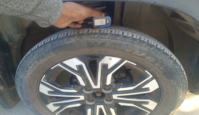 2022 Renault Kiger RXZ TURBO CVT DUAL TONE, Petrol, Automatic, 24,491 km, tyre